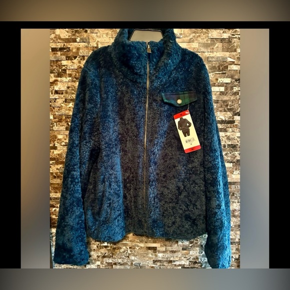 Pendleton Jackets & Blazers - Plush Navy Pendleton Zip-Up Jacket